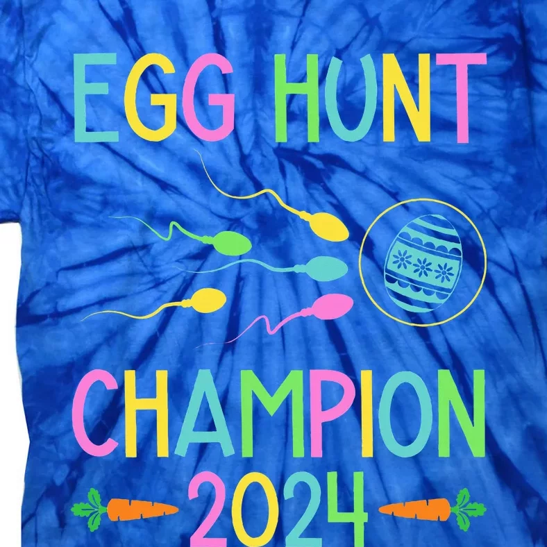 Easter Egg Hunt Champion 2024 Tie-Dye T-Shirt