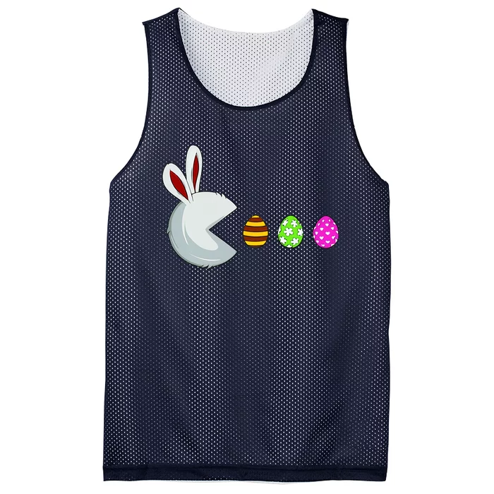 Easter Egg Hunting Video Game Gamer Bunny Lover Easter Gaming Mesh Reversible Basketball Jersey Tank