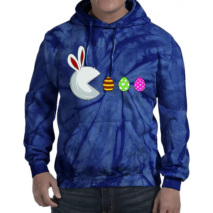 Easter Egg Hunting Video Game Gamer Bunny Lover Easter Gaming Tie Dye Hoodie