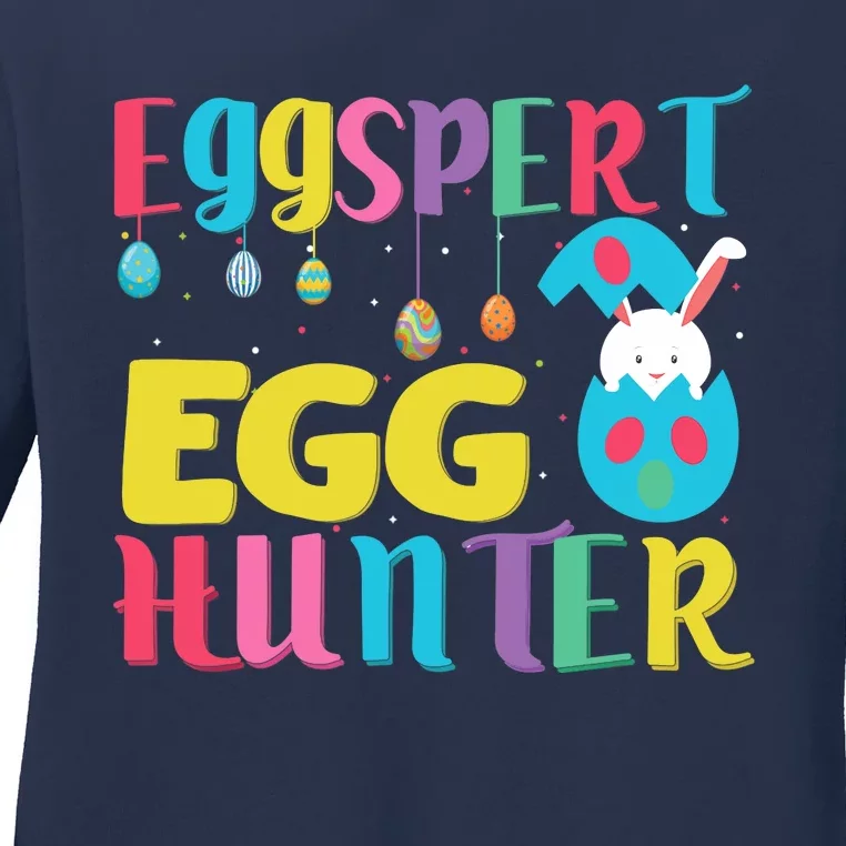 EGGSPERT EGG HUNTER Ladies Long Sleeve Shirt