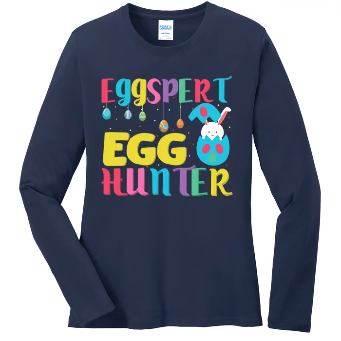 EGGSPERT EGG HUNTER Ladies Long Sleeve Shirt