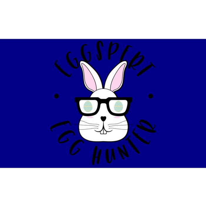 Eggspert Egg Hunter Gift Funny Easter Nerd Bunny Cartoon Gift Bumper Sticker