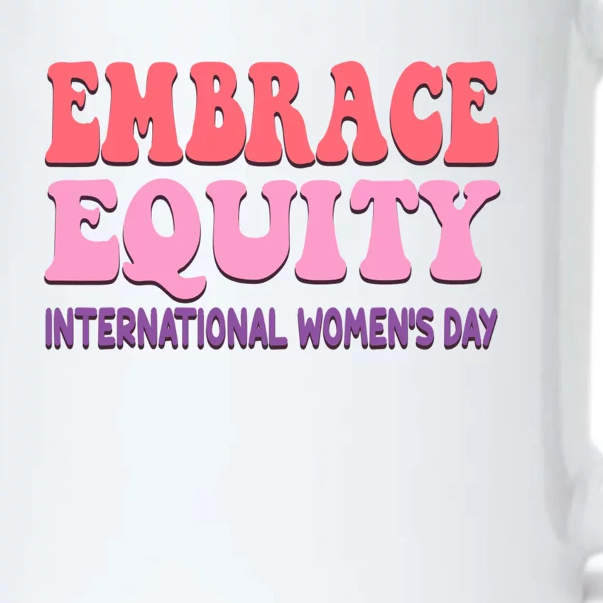 Embrace Equity International Day Parade Gift Black Color Changing Mug