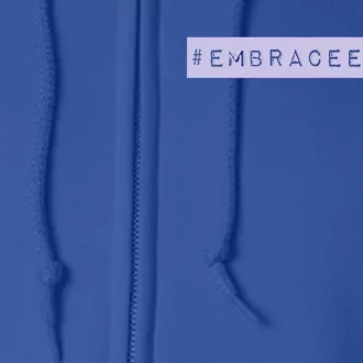 Embrace Equity International 'S Day March 8th Gift Full Zip Hoodie