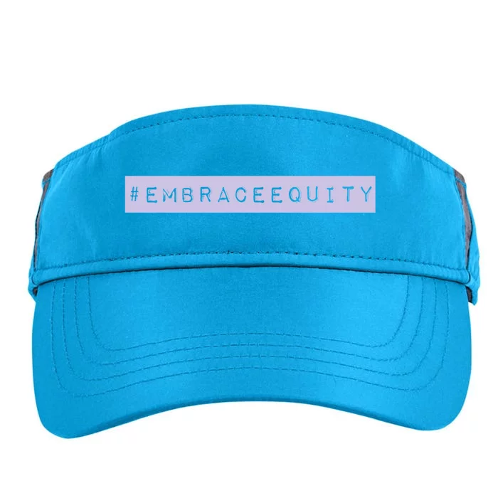 Embrace Equity International 'S Day March 8th Gift Adult Drive Performance Visor