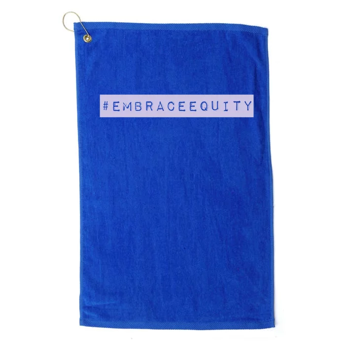 Embrace Equity International 'S Day March 8th Gift Platinum Collection Golf Towel