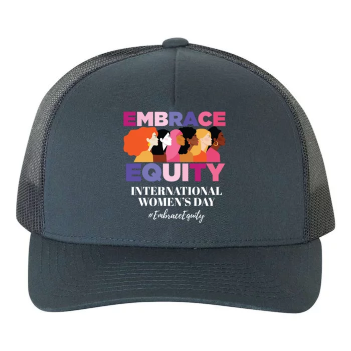 Embrace Equity International Women's Day Yupoong Adult 5-Panel Trucker Hat