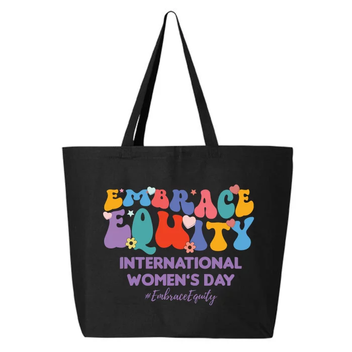 Embrace Equity International Women's Day 25L Jumbo Tote