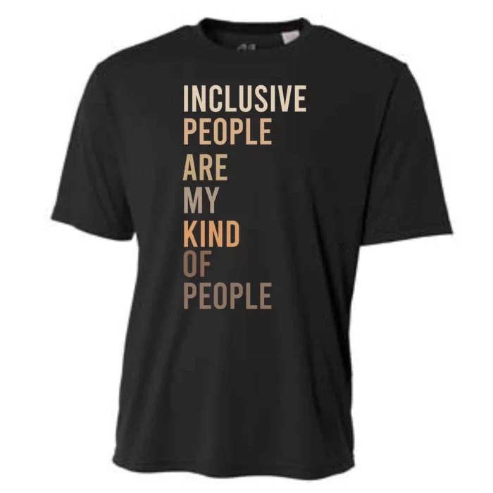 Equality Equity Inclusion Social Justice Hu Rights Design Cool Gift Cooling Performance Crew T-Shirt