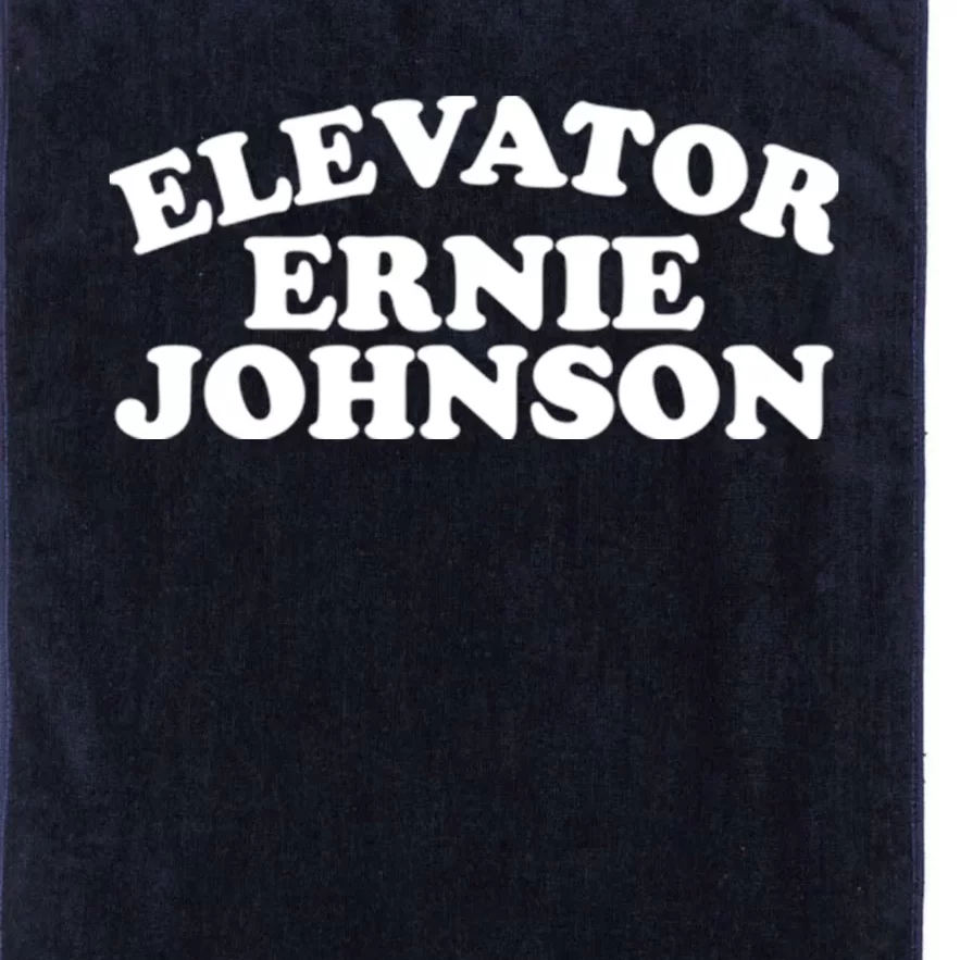 Elevator Ernie Johnson Platinum Collection Golf Towel