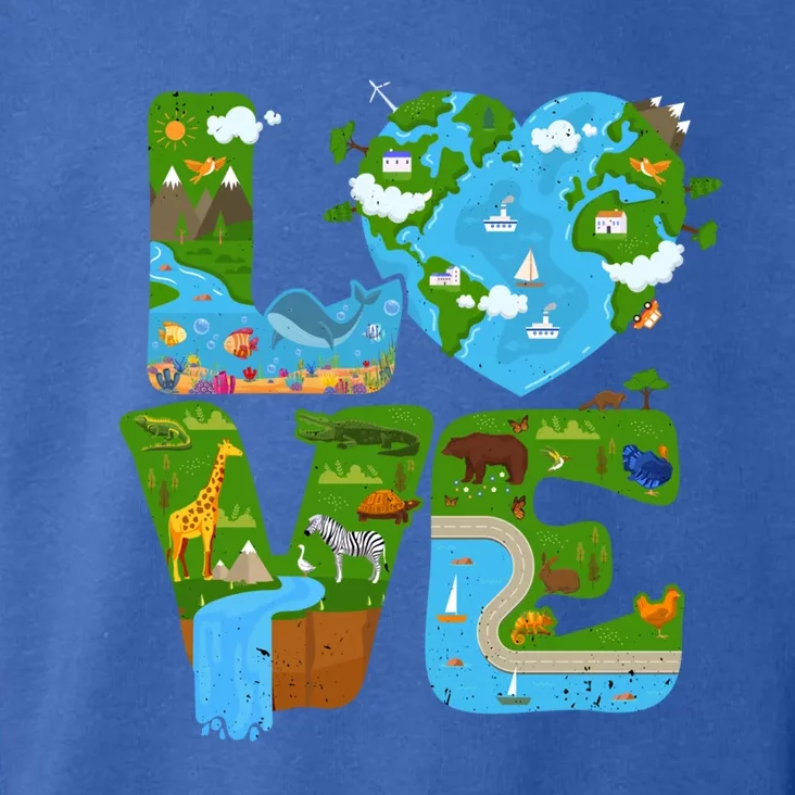 Ecology Earth Love Environtal Awareness Save The Planet Cute Gift Toddler Hoodie