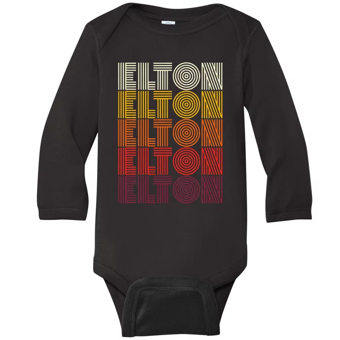 Elton Baby Long Sleeve Bodysuit