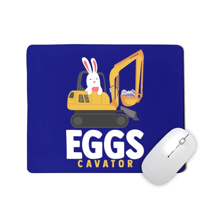 Eggscavator Excavator Lover Easter Sunday Holy Week Gift Mousepad