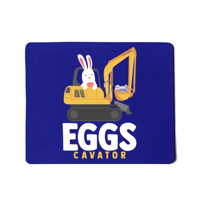 Eggscavator Excavator Lover Easter Sunday Holy Week Gift Mousepad