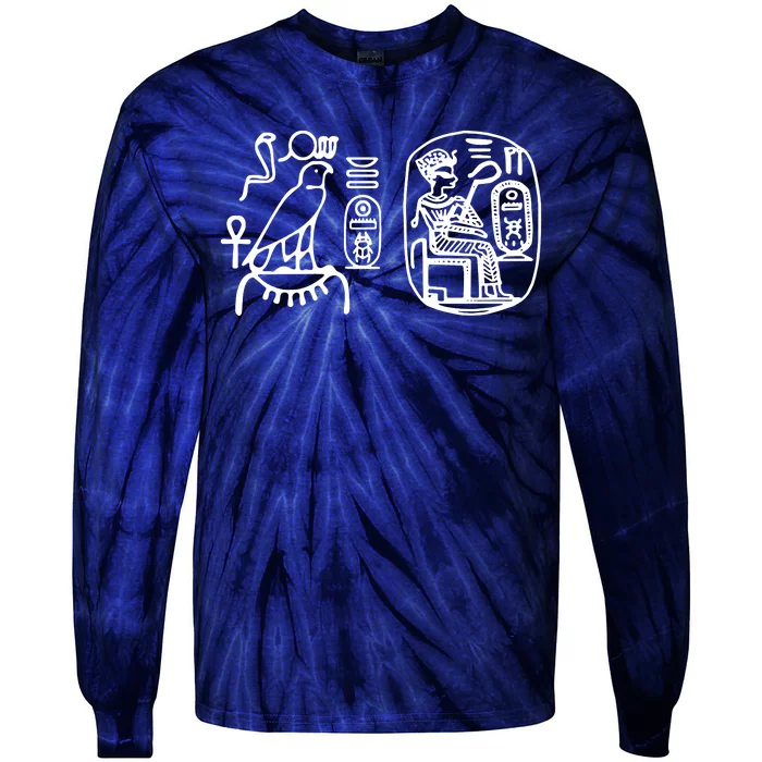 Egypt Egyptian Mythology Mythological Tie-Dye Long Sleeve Shirt