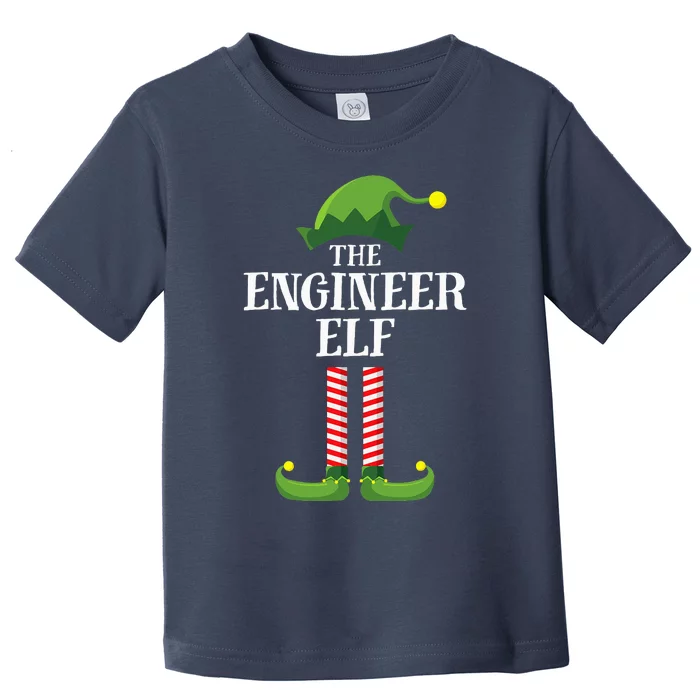 Engineer Elf Matching Family Group Christmas Party Toddler T-Shirt