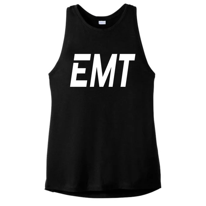 EMT Ladies Tri-Blend Wicking Tank