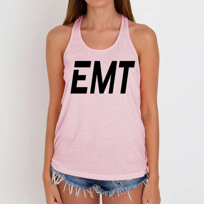 EMT Women's Knotted Racerback Tank