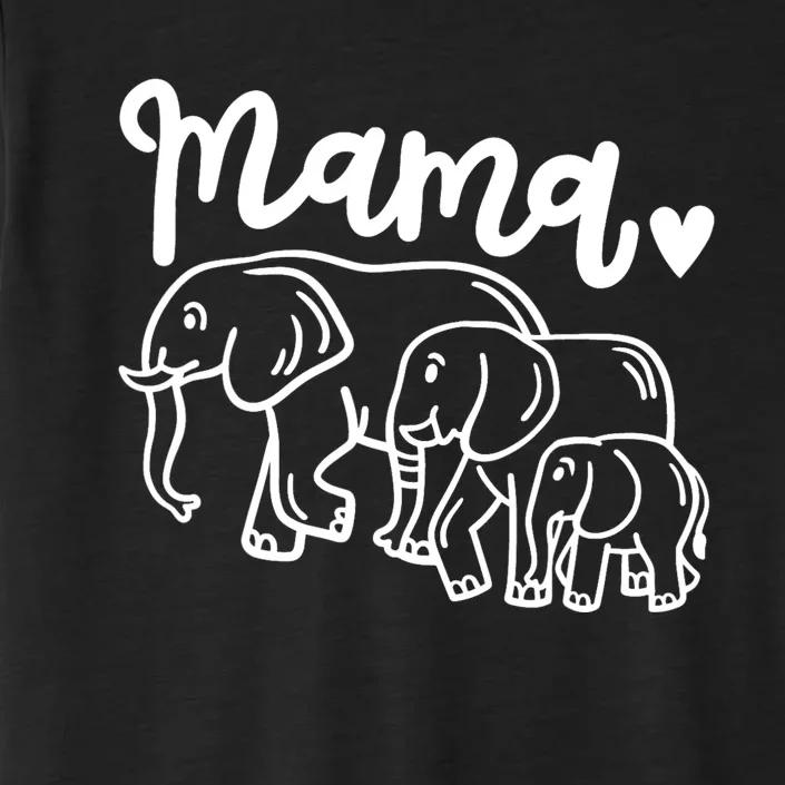 Elephant Elephants Mama ChromaSoft Performance T-Shirt