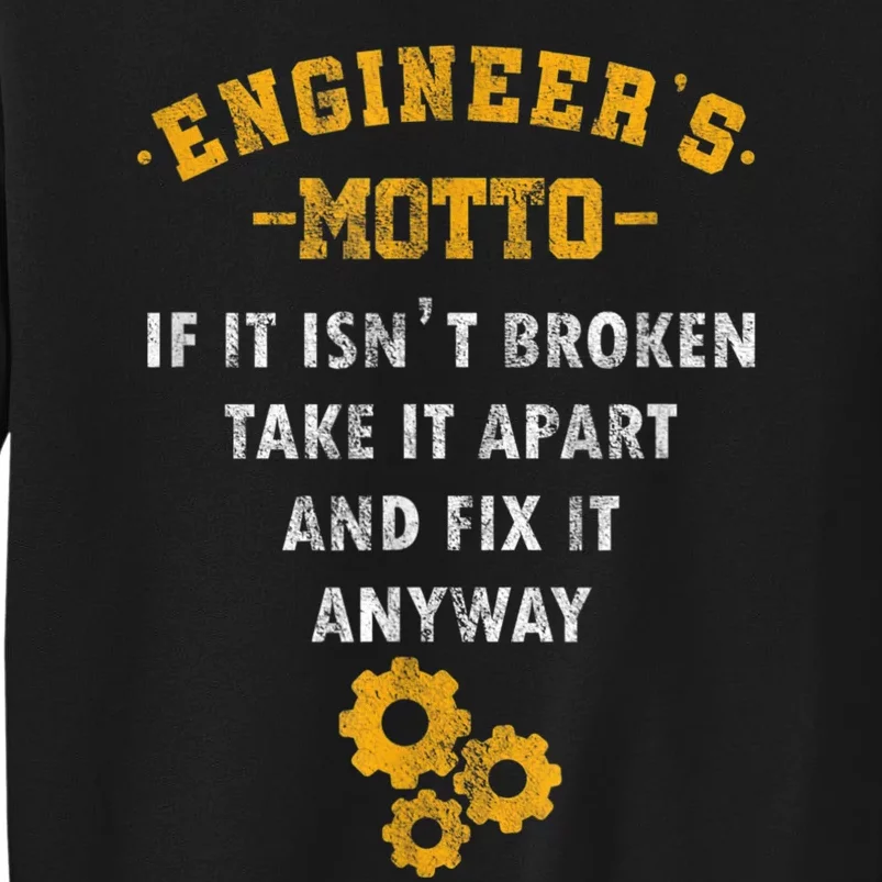 Engineer Engineering Mechanical Profession Electrical Tall Sweatshirt