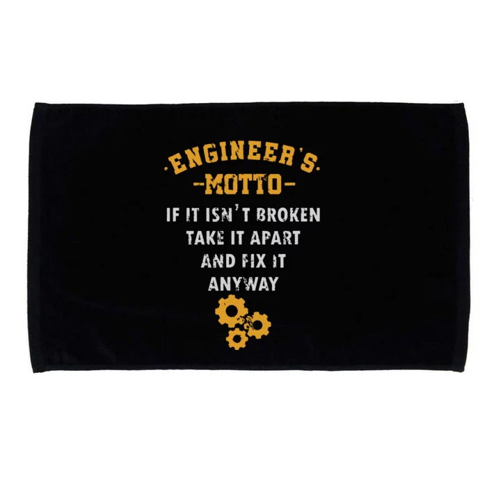 Engineer Engineering Mechanical Profession Electrical Gift Microfiber Hand Towel