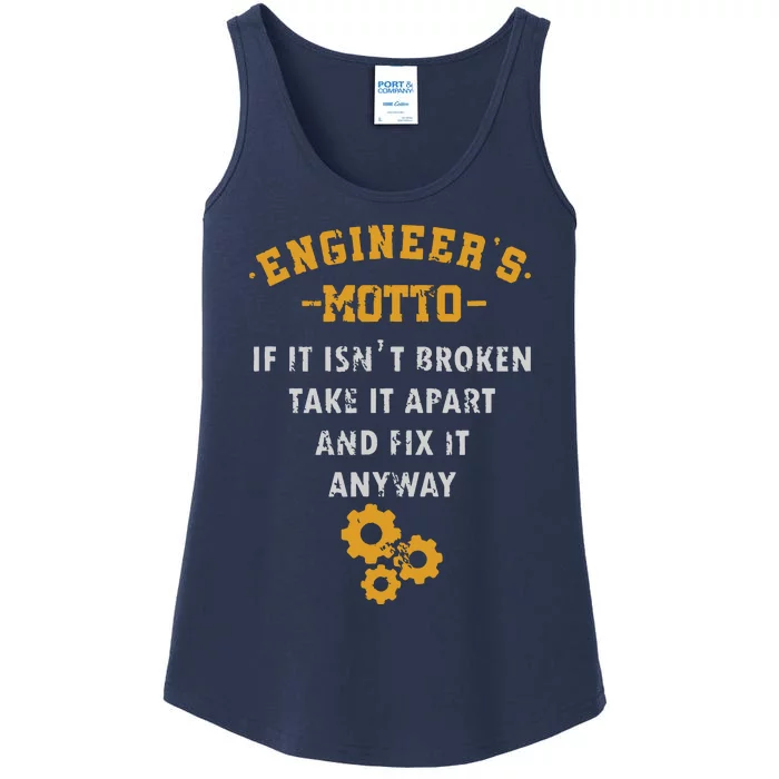 Engineer Engineering Mechanical Profession Electrical Gift Ladies Essential Tank