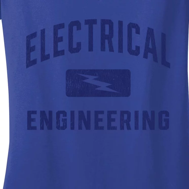 Electrical Engineer Major Student Engineering Graduation Cute Gift Women's V-Neck T-Shirt