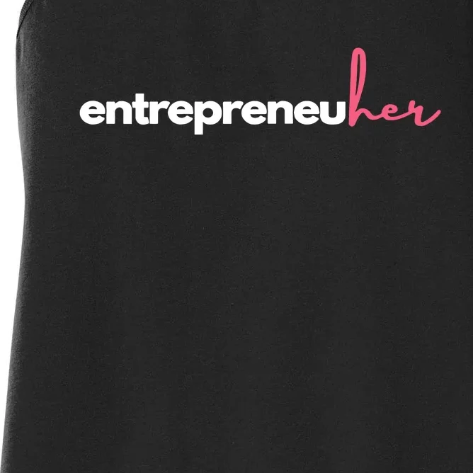 Entrepreneuher Women's Racerback Tank