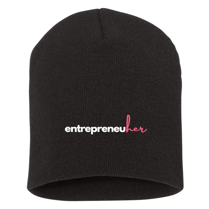 Entrepreneuher Short Acrylic Beanie