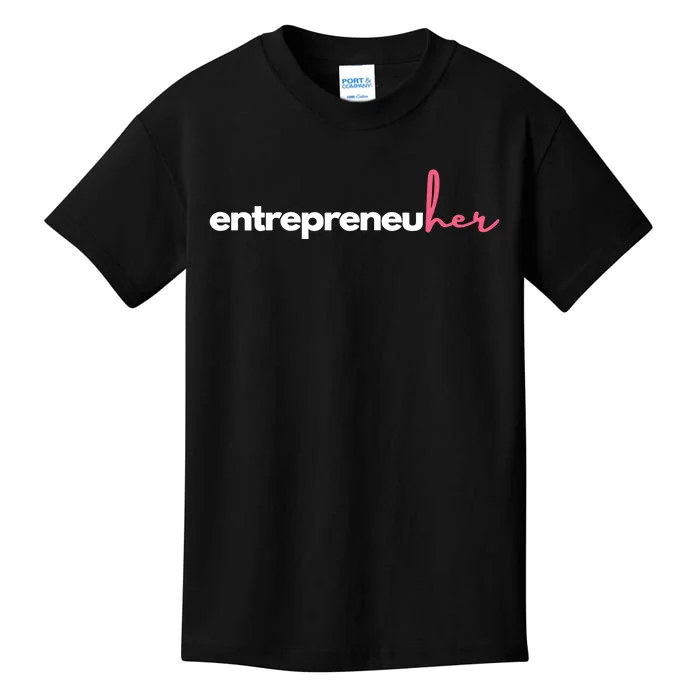 Entrepreneuher Kids T-Shirt