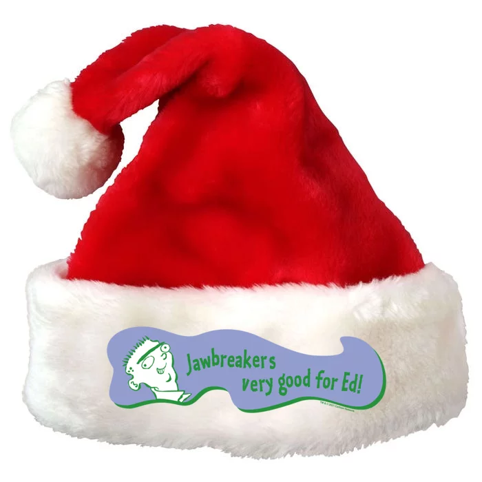 Ed Edd N Eddy Jawbreakers Very Good For Ed Gift Premium Christmas Santa Hat