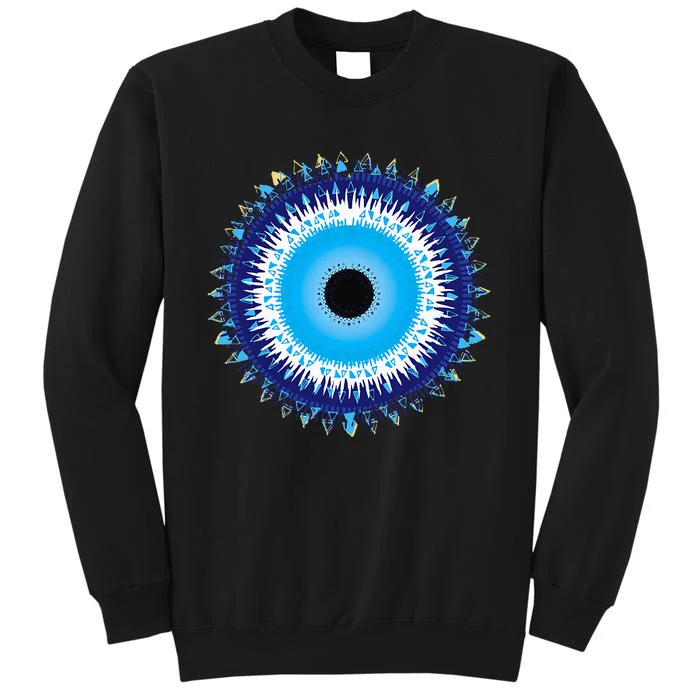 Evil Eye Nazar Protect From Evil Greek Turkish Graphic Sweatshirt