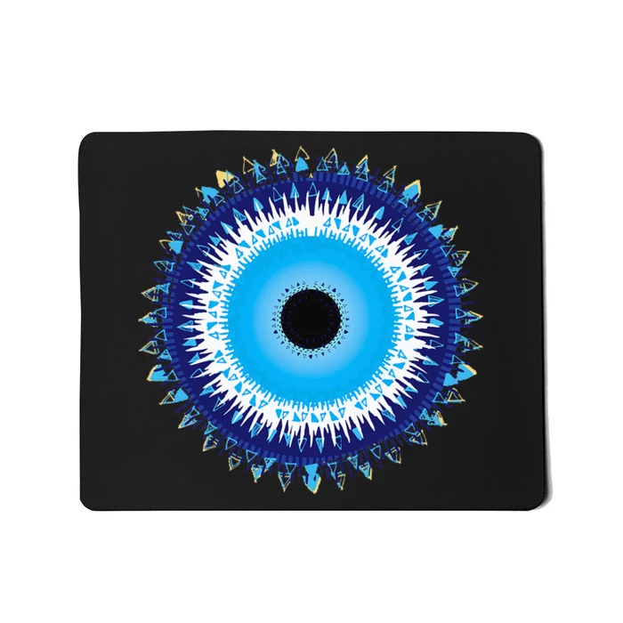 Evil Eye Nazar Protect From Evil Greek Turkish Graphic Mousepad