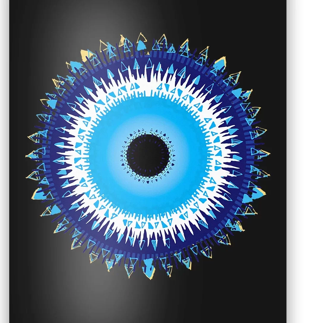 Evil Eye Nazar Protect From Evil Greek Turkish Graphic Poster