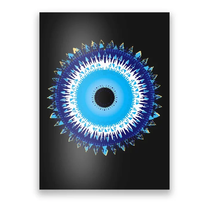 Evil Eye Nazar Protect From Evil Greek Turkish Graphic Poster