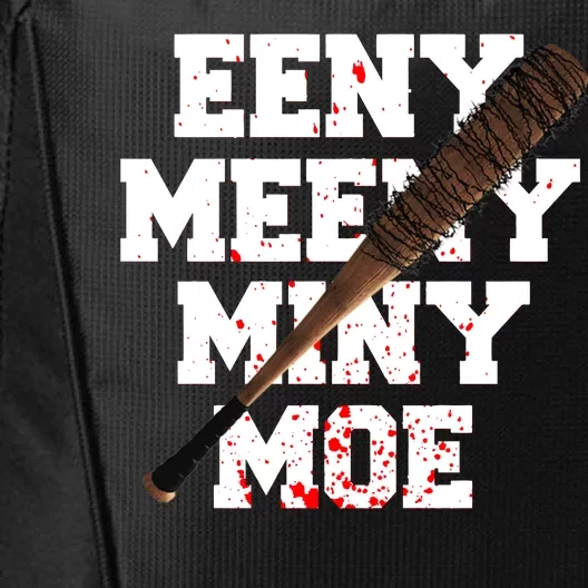 Eeny Meeny Miny Moe Neagan Zombie Killing Walkers Bloody Bat City Backpack