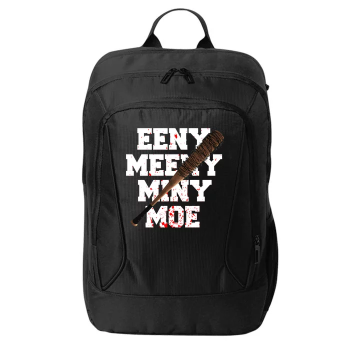 Eeny Meeny Miny Moe Neagan Zombie Killing Walkers Bloody Bat City Backpack