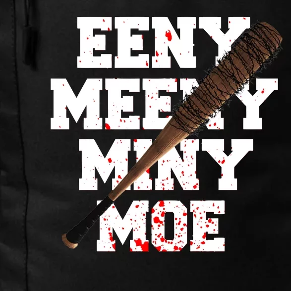 Eeny Meeny Miny Moe Neagan Zombie Killing Walkers Bloody Bat Daily Commute Backpack