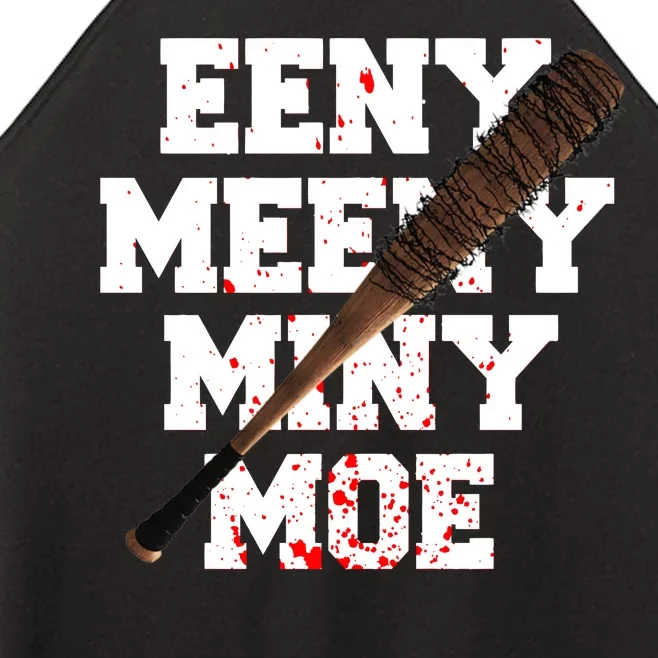 Eeny Meeny Miny Moe Neagan Zombie Killing Walkers Bloody Bat Women’s Perfect Tri Rocker Tank