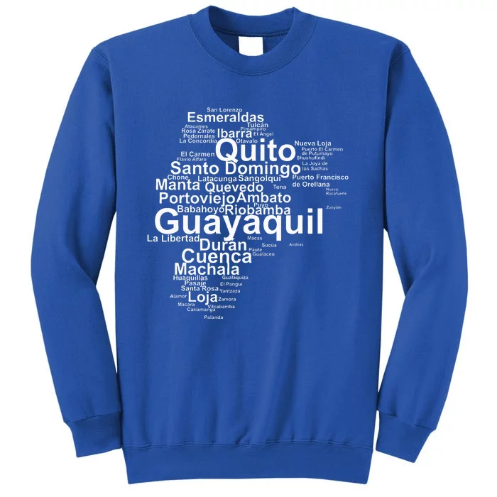 Ecuador Ecuador Outline Ecuador Travel Ecuadorian Ecuador Sweatshirt