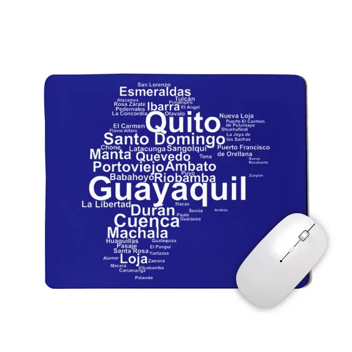 Ecuador Ecuador Outline Ecuador Travel Ecuadorian Ecuador Mousepad