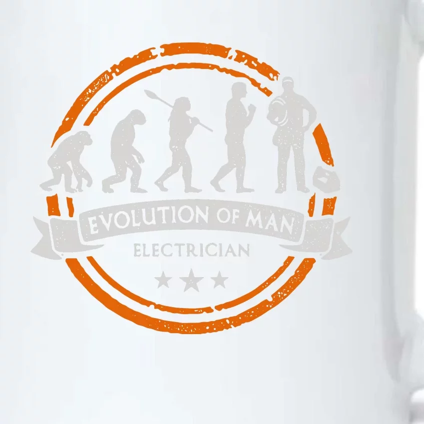 Electrician Evolution Of Man Technical Black Color Changing Mug