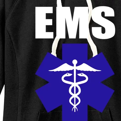 Ems Emt Paramedic Gift Emergency Medical Tech Women's Fleece Hoodie