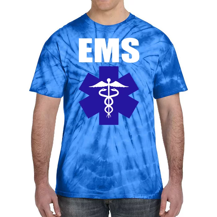 Ems Emt Paramedic Gift Emergency Medical Tech Tie-Dye T-Shirt