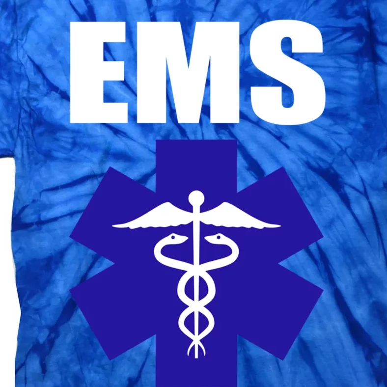 Ems Emt Paramedic Gift Emergency Medical Tech Tie-Dye T-Shirt