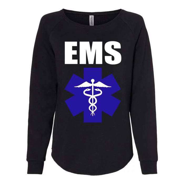 Ems Emt Paramedic Great Gift Emergency Medical Tech Womens California Wash Sweatshirt