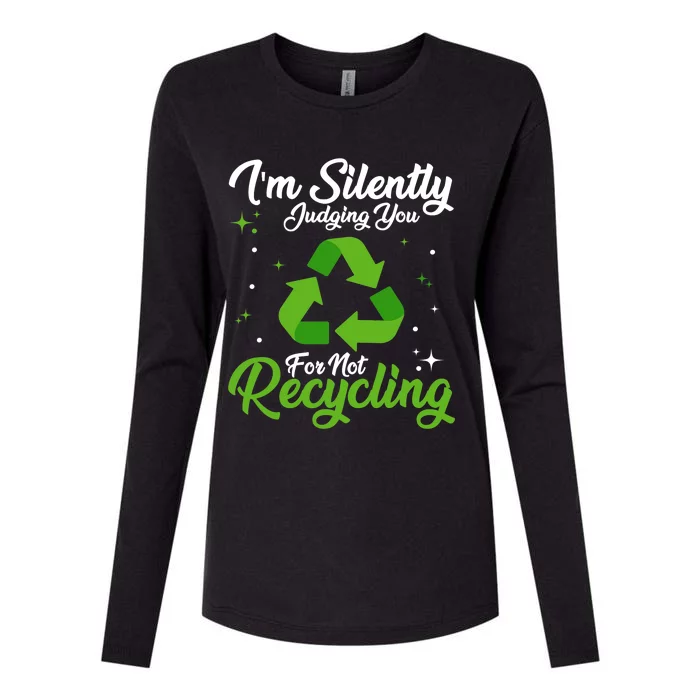 Ecologist Environmental Protection, Recycling Earth Day Womens Cotton Relaxed Long Sleeve T-Shirt