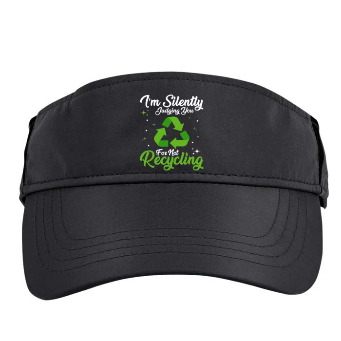 Ecologist Environmental Protection, Recycling Earth Day Adult Drive Performance Visor