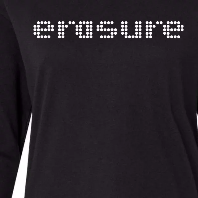 Erasure Womens Cotton Relaxed Long Sleeve T-Shirt