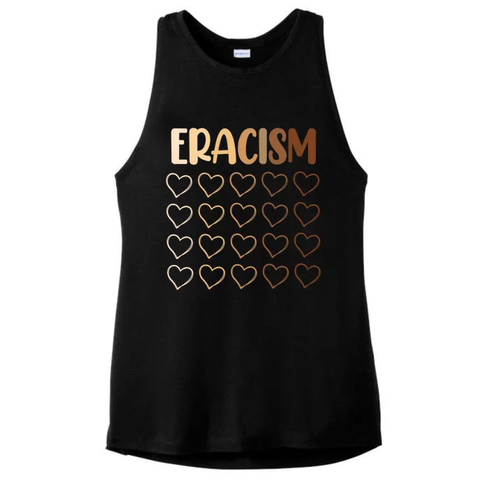 Eracism Erase Racism Antiracism Hu Rights Meaningful Gift Ladies Tri-Blend Wicking Tank